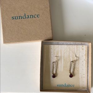 Sundance drop earrings.